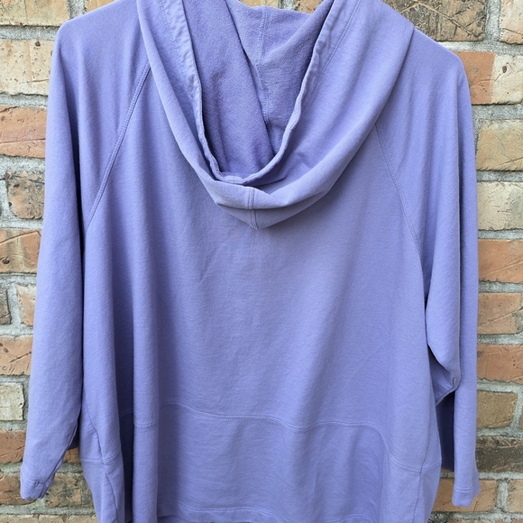 Chico's Lavender Hooded Utility Jacket - Picture 7 of 11